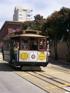 San Francisco trolley bus
